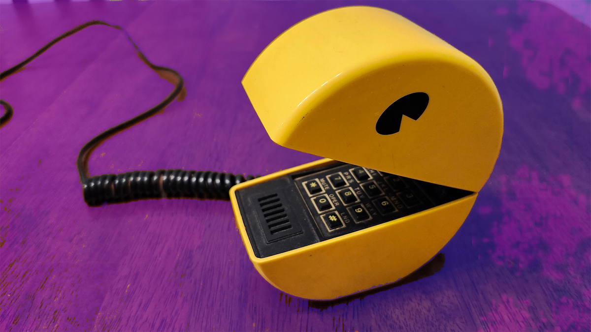 Pac-Man Telephone from 1982